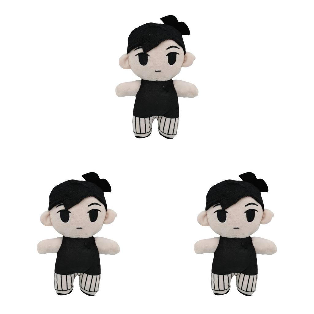 Omori Sunny Game Plush Toy- Perfectly Reproduced Horror Theme Brunette Villain Doll For Home Decorations And Gifts