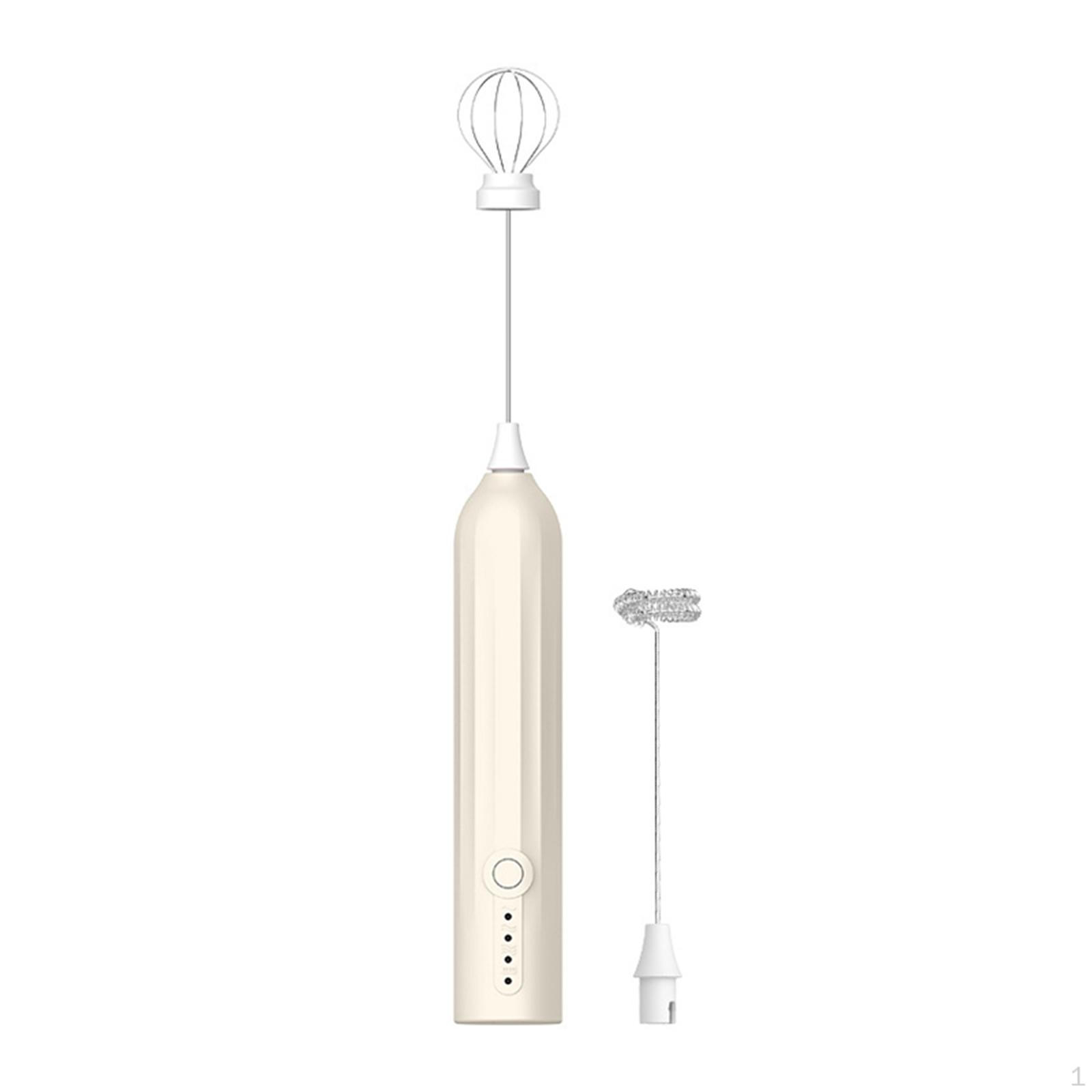 

Двойной вспениватель молока Электрический блендер Портативный производитель шоколада Ручной миксер для хаки