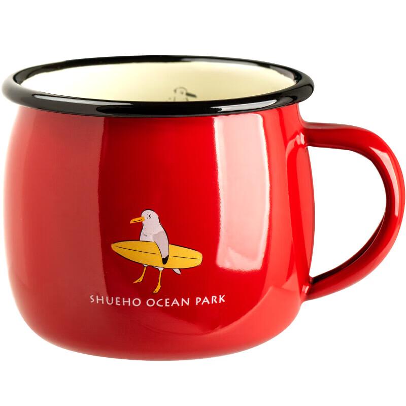 Эмалированная кружка Shuke «Морской парк»