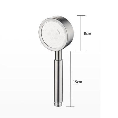 Pommeau de douche à main haute pression en acier inoxydable SUS 304 pour salle de bains