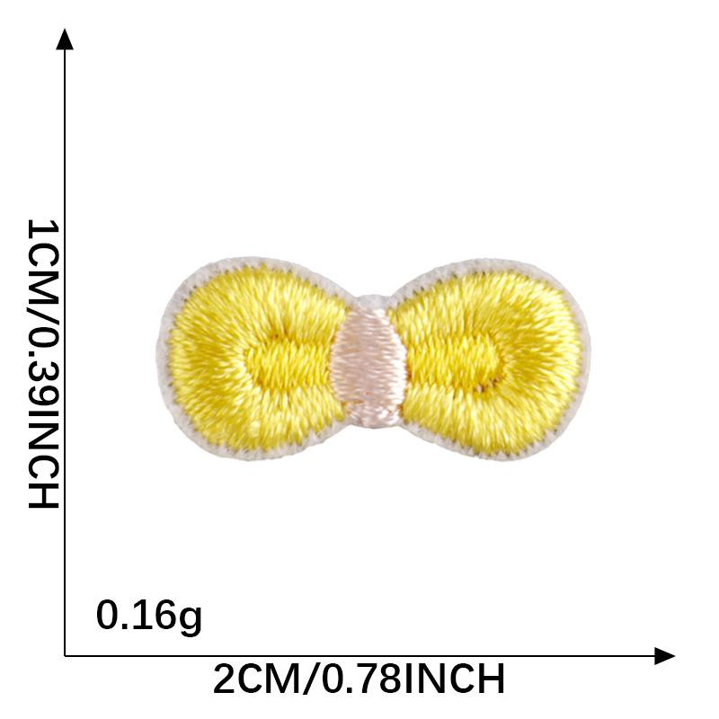 

Корейская мультяшная вышитая нашивка с бантом для аксессуаров своими руками