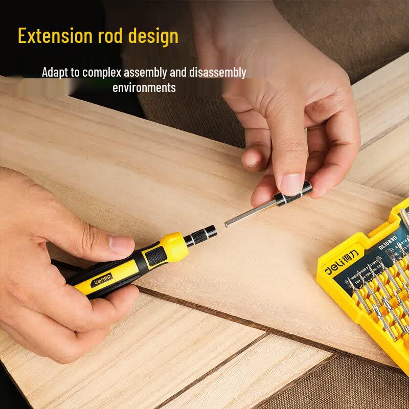 Deli 33-Piece Precision Repair Tool Set