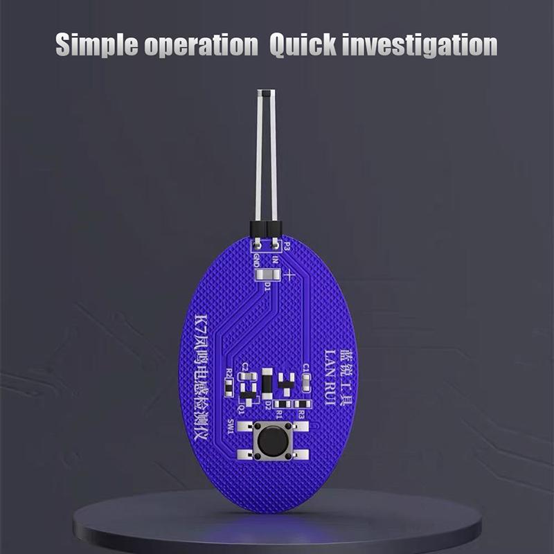 Lanrui K7 Тестер катушек материнской платы Тестер индуктивности Детектор индуктивности Инструмент для ремонта материнских плат телефонов Быстрый комплект для проверки неисправностей