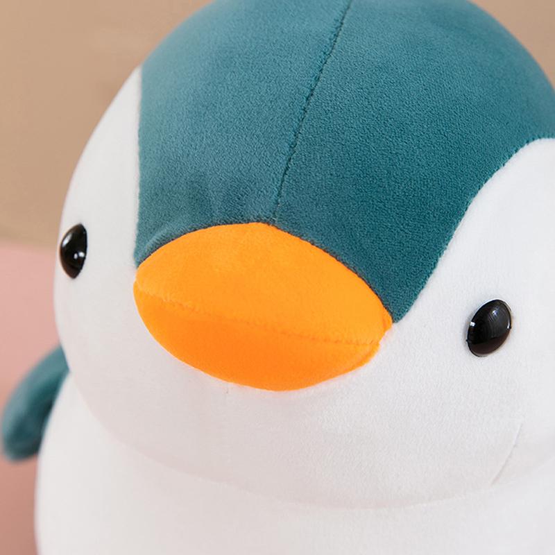 1 Piece 25/35/45Cm Cartoon Colorful  Penguin Plush Doll Pillow Blue Black Pink Animal Toy Home Decoration Gift For Boys Girls