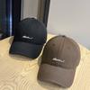2026New Sun Protection Hat with American Lettering, Soft-top Fashion Baseball Cap for Women, Wide-brimmed Street Cap for Men