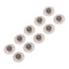 10pcs Hearing Device Domes Sound Amplifier Small Open Black Ear Tips Accessories for Phonak 6mm