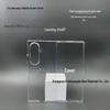 Samsung Galaxy Z Fold7 Przezroczyste etui Flip - Ochronne etui z PC