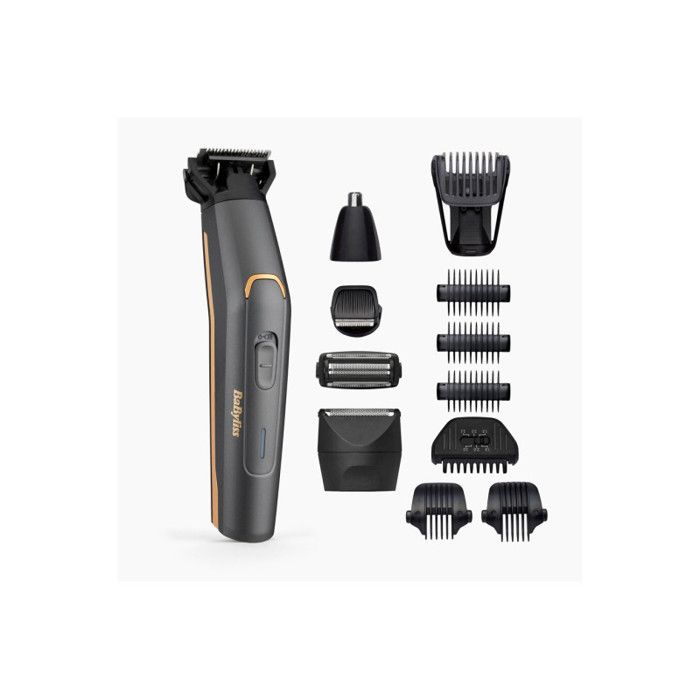 Men's Trimmer Babyliss MT987E Multi-purpose Trimmer Graphite Precision 12 In 1