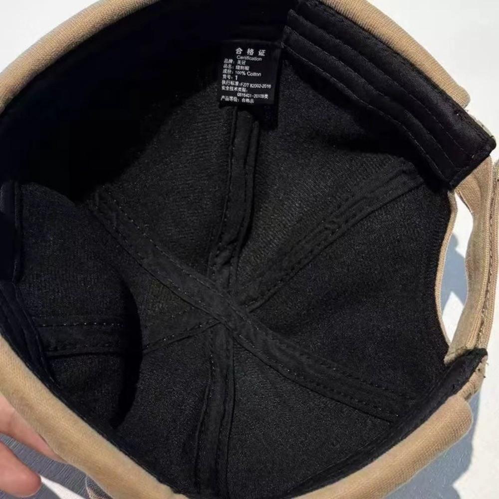 Solid Color Melon Skin Hat Cotton Beanie Hat Unisex Landlord Hat Outdoor