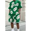 Personalized American Sports Two-piece Set California 1987 Printed Short-sleeved T-shirt + Casual Shorts Men's Trendy Suit