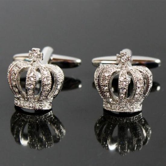 Kamakura Cufflinks Studio Crown Cufflinks cf412