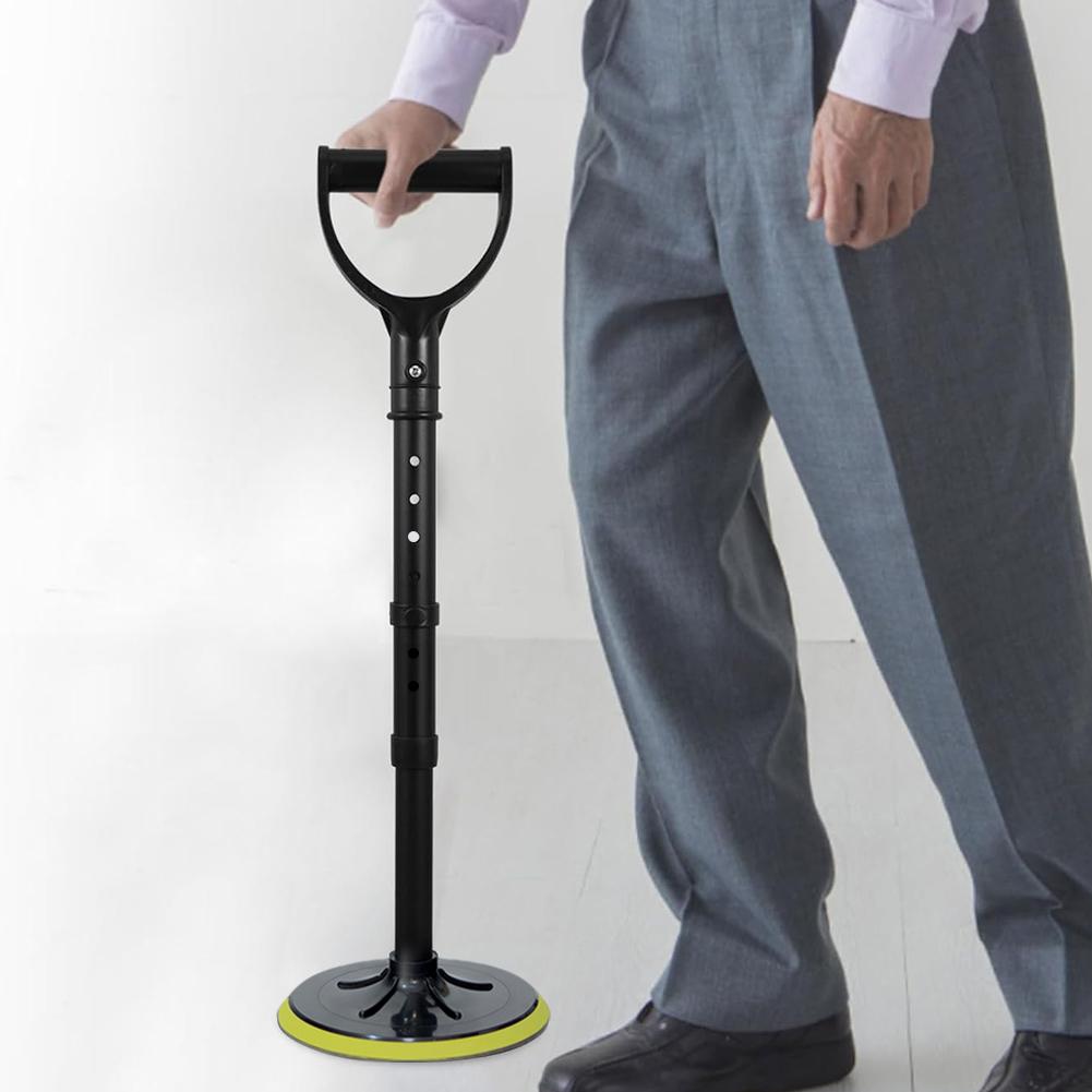 Mobility Aid Tool 7 Height Levels Adjustable Standing Aid Device Elder Cane Stand Assist Aid For Elderly For Mobile Daily Living