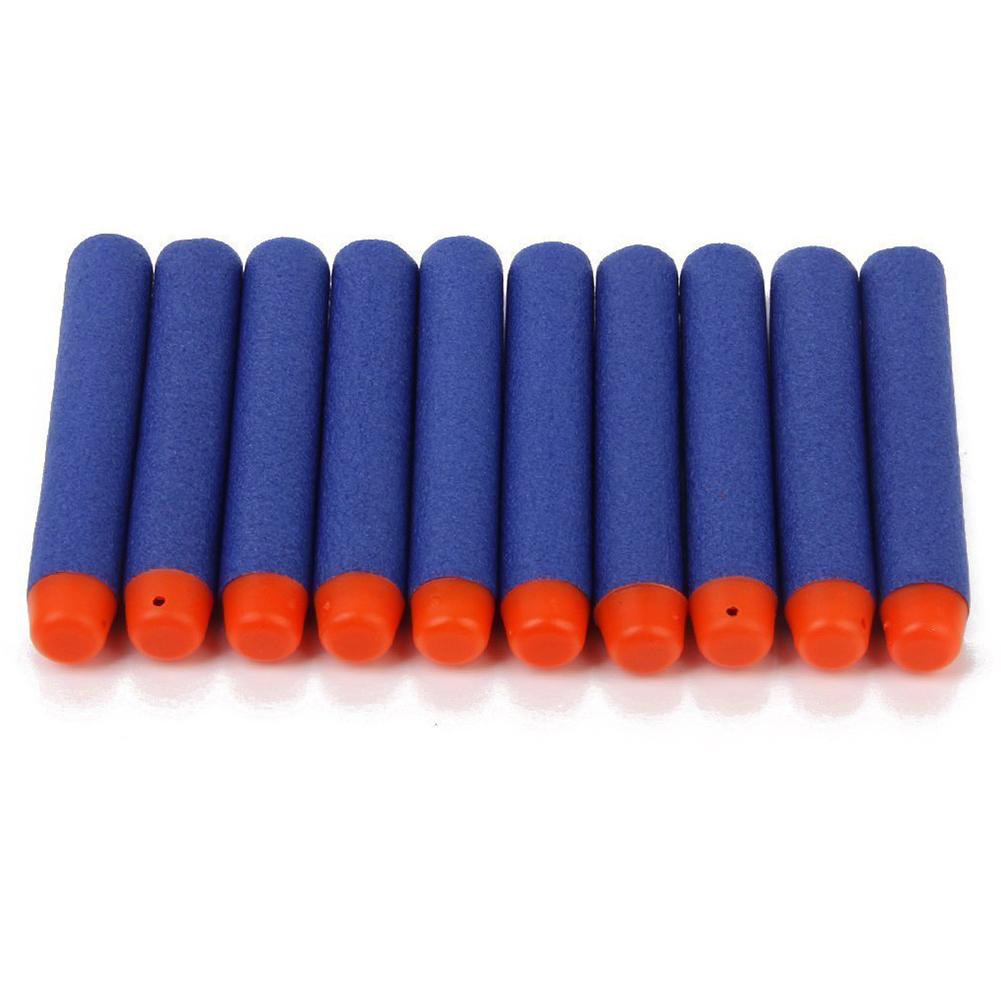 100PCS For  Balls Soft Hollow Hole Head 7.2cm Refill Darts Toys for  Series Blasters Xmas Kid Children Gift