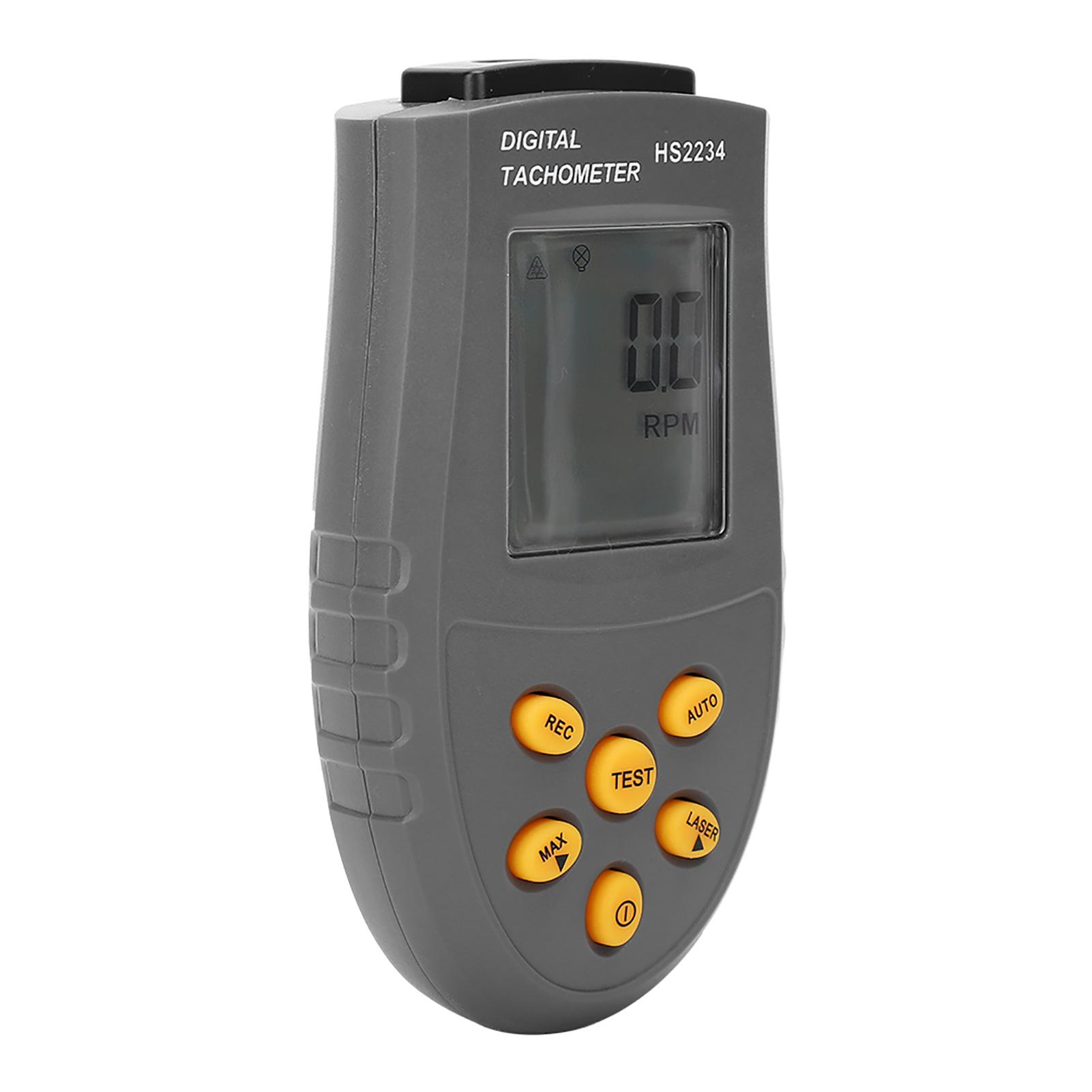 

HS2234 Тахометр Бесконтактный Цифровой Дисплей Спидометр Цифровые Тахометры Черный чёрный