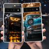 For Google Pixel 10 Pro Clear Phone Case Pixel 9 Pro XL Pixel 8 Pro 9A 8A 7A 7 6A 6 Pro Soft TPU Cover Black White Car