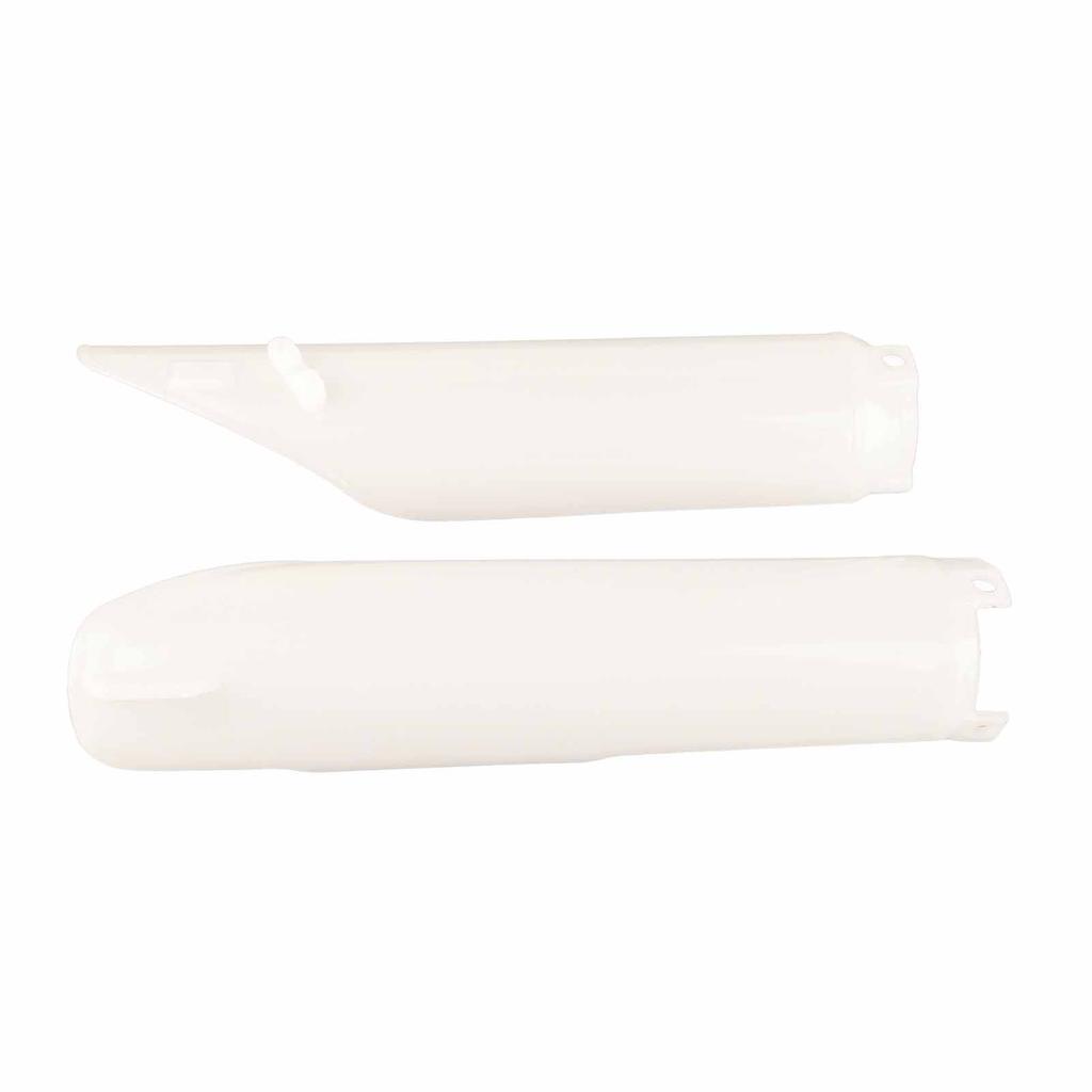 Motocycle Fork Guard Protector White Front Shock Guard Cover Replacement for CR125 CR250 CE500