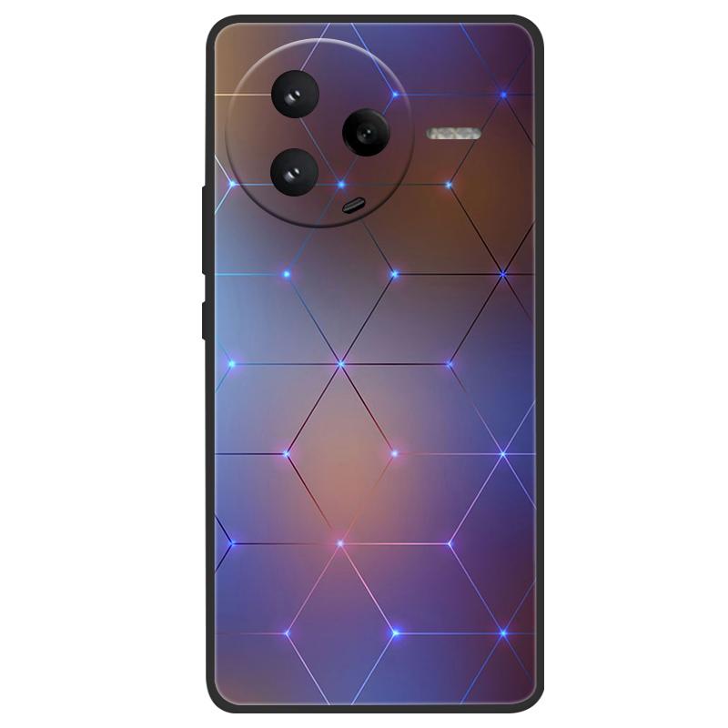 For Xiaomi Poco F7 Pro Case Silicone Luxury Space Soft Bumper for Poco F7 Pro Phone Cover TPU Funda PocoF7 Pro 2025 Fashion Bag