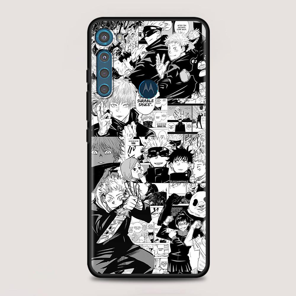 Jujutsu Kaisen Anime Pentru MOTOROLA One Fusion Husă pentru Moto G10 G9 G8 Plus Play Power One G20 G30 G40 G50 G60 Edge 20 Carcasă Telefon