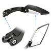 1 Pair Adjustable 8mm/10mm Universal Motorcycle Rearview Mirror Handle Bar Side Mirrors