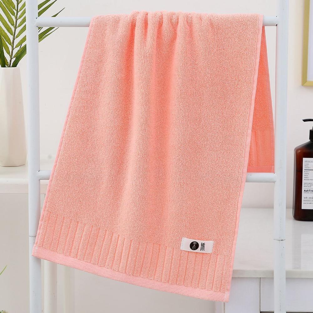 Spot large thickened cotton souvenir towel hotel men's sports face towel plain color broken gear water absorption