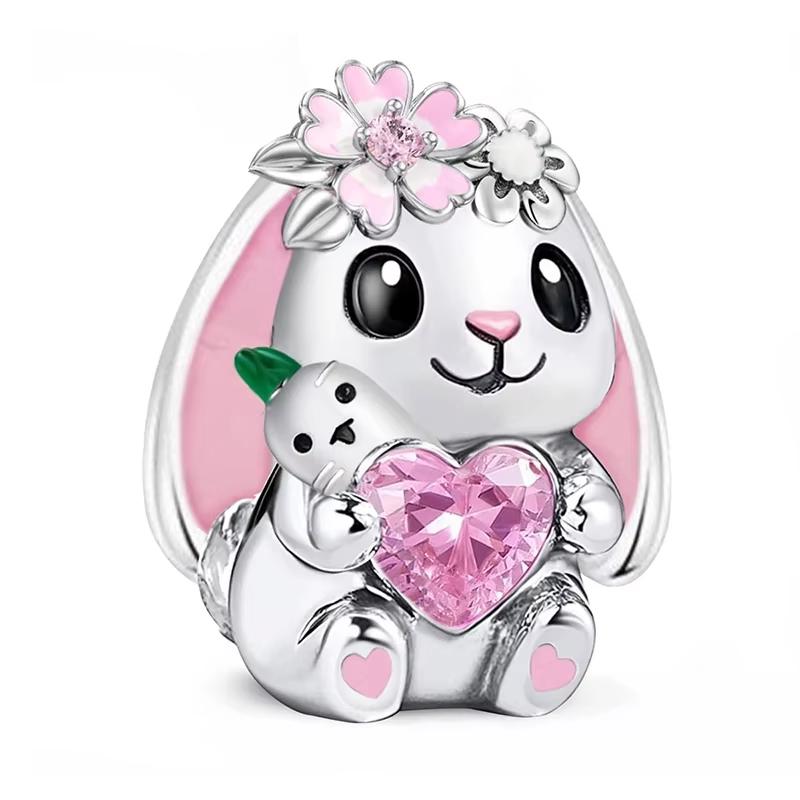 Miedziany Personalizowany Uroczy Kameleon Wisiorek Charms na Bransoletki DIY Damska Wysokiej Jakości Modna Biżuteria