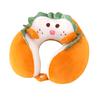 Cute Toast Bread U-Shaped Neck Pillow for Travel, Portable Neck Support for Car, Outdoor, Camping, and Travel Use