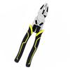 Multi Functional Pliers Effort Saving Cutting Crimping Wire Stripper Pliers Yellow 9in