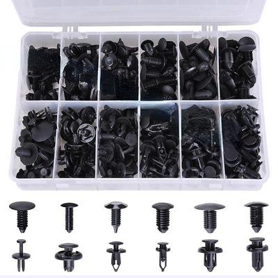 240x automatinių plastikinių tvirtinimo elementų spaustukai bagažinės varžtų kniedžių rinkinys automobilio buferio sparno nuėmimas