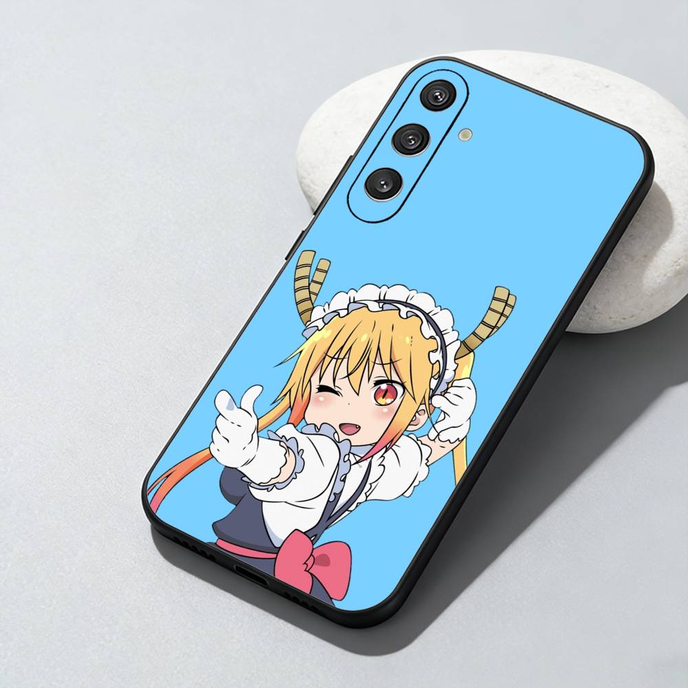 

Tohru D-Dragon M-Maid Phone Case For Samsung Galaxy A73,A72,A71,A70,A52,A51 Others Soft Black Cover Samsung a11