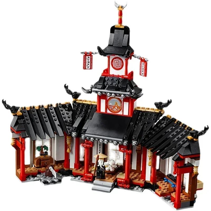 Monastery of Spinjitzu Building Blocks Kit Bricks Classic Movie Model Toys for Children Christmas Gift