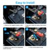Universal Battery Disconnect Switch 12-24V Cut Off Isolator For RV ATV Car Truck
