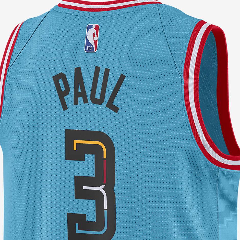 Nike Chris Paul Phoenix Suns Jersey Vest, 2022-23 Season Unisex Tops Blue DO9607-414
