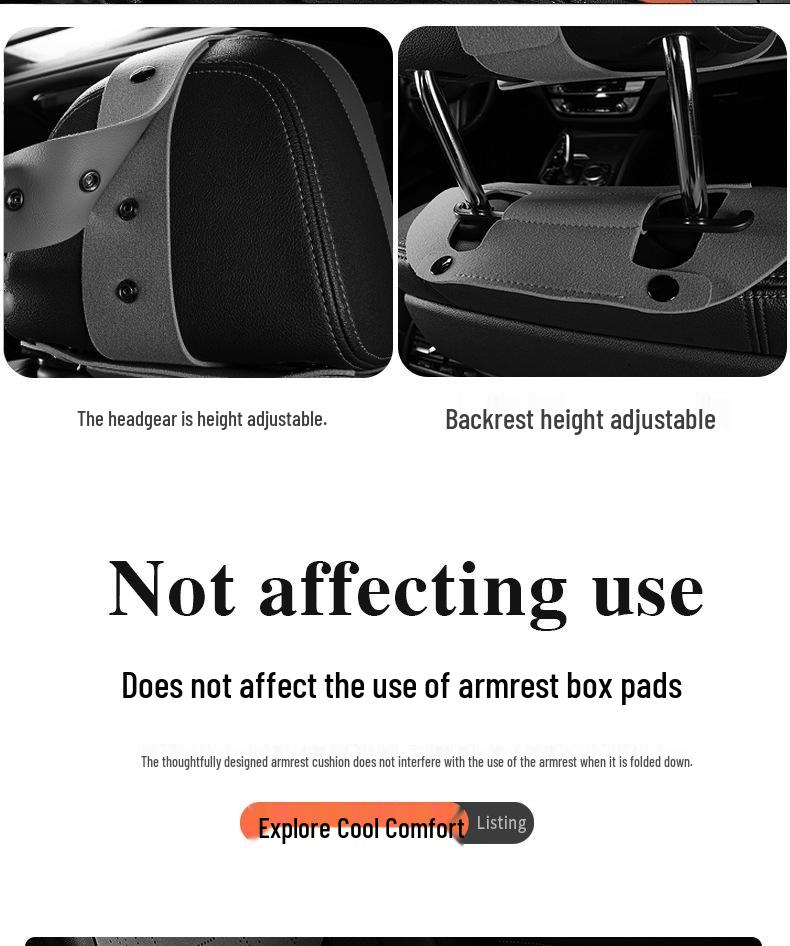 Geely Xingrui Longteng Qingyun Xiaohan Edition 23 Kunlun Luxury Time-Space Four Seasons Suede Seat Covers