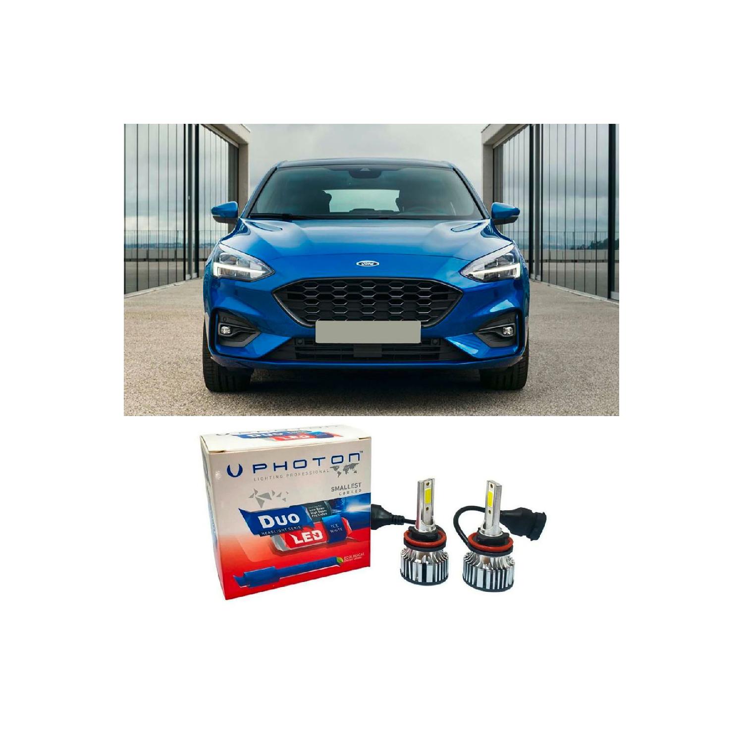 

Ford Focus 4 Led Ксеноновые лампы ближнего света H7 Duo New Series White 2019