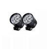 1/2pcs 60W 6500LM 6LED Motorcycle Headlight - Waterproof Driving Spotlight Front Fog Light for Moto Auto Parts