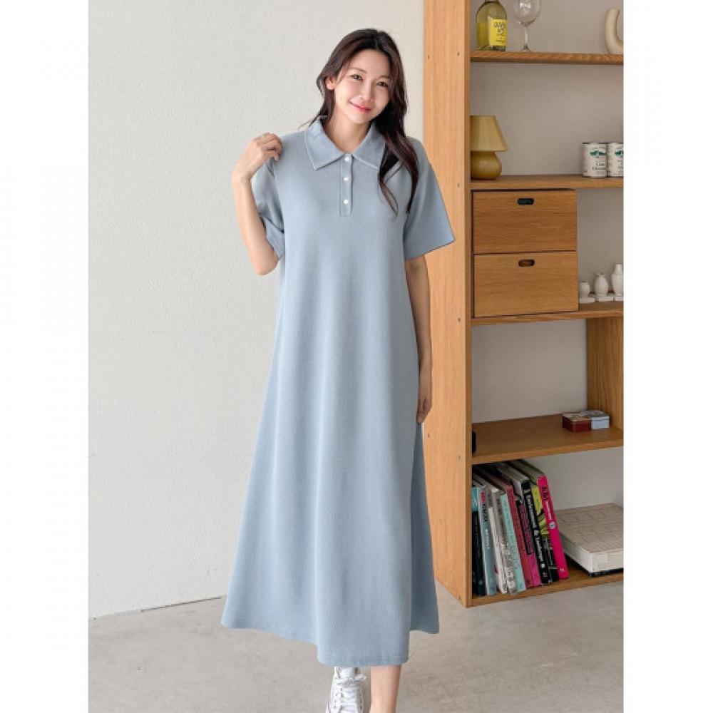Shop   Women S A Line collAr Button Open Short Sleeve dreSS SorA ArA Wdr 3194