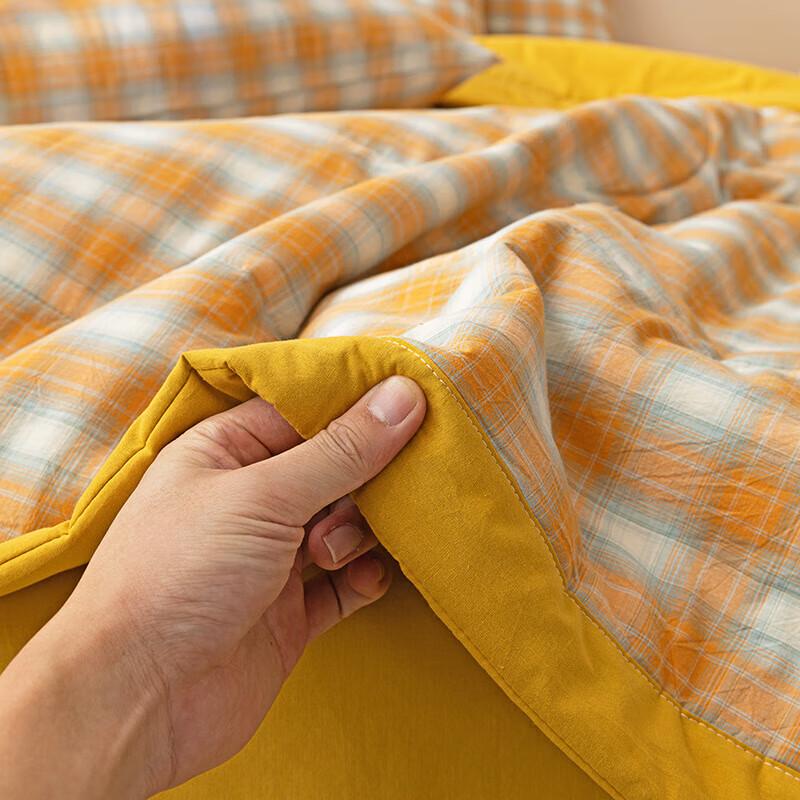 All-Cotton Breathable Washed Summer Quilt