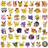10/30/50/100pcs  Anime Graffiti Stickers Cute Pikachu Decals Water Bottle Notebook Skateboard Kawaii Cartoon Sticker Pack