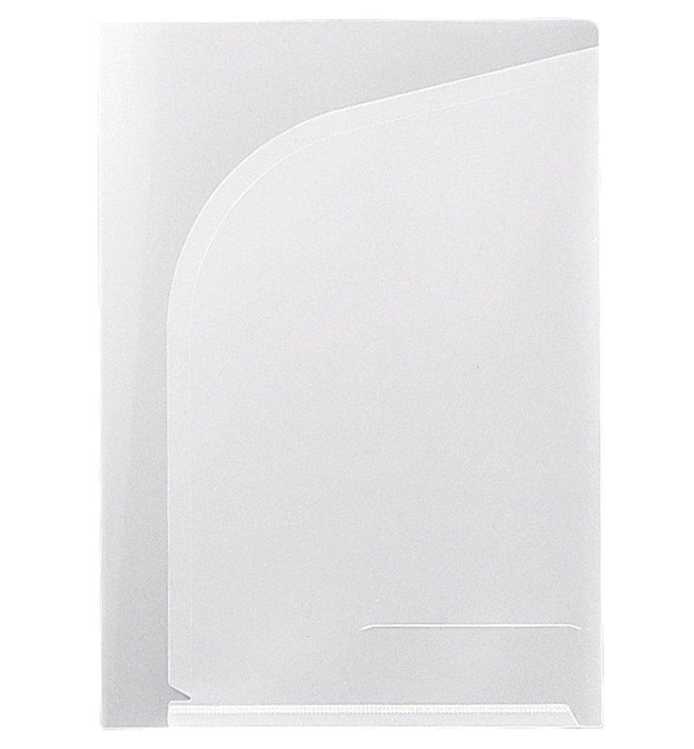 

King Jim Clear 10 A4 Milky Holder, 2-Pocket, Sheets, Portrait, White, 793-10-M