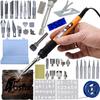Zestaw 11w1 Lutownica Precyzyjna Z Wyświetlaczem – 60W | Regulacja Temperatury 180-500°C | Organizer Na Narzędzia 160x240x30mm