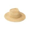 European and American high-end handmade crochet fine raffia wide-brimmed jazz hat outdoor sunscreen sunshade straw hat