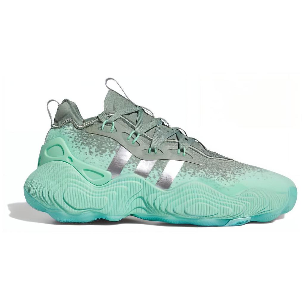 adidas Trae Young 3 Jade Unisex Sneakers Green Pulse-Mint Silver-Metallic IF5591