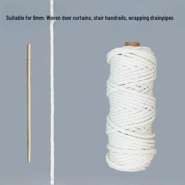 Cotton Craft Rope for DIY Weaving and Decoration