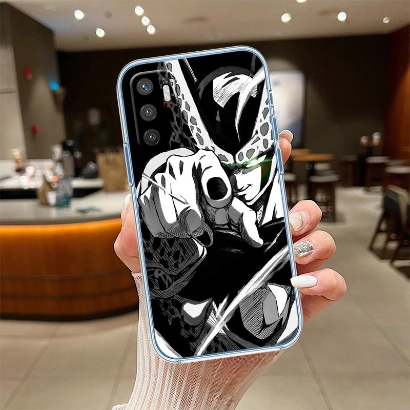 

RE7 Anime Dragon Ball Vegeta Transparent Phone Case for Samsung Galaxy A04 A04S A14 A23 A34 A54 M23 M33 M52 M53 Galaxy A04s