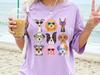 Comfort Colors® Cute Dog Shirt, Comfort Colors Colorful Puppy Graphic T, Dog Lover T-Shirt, Pet Lover Gift, Funny Dog Tee