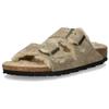 Puma  Arizona Shearling Suede Leather Taupe Women Sneakers Cream 1028293