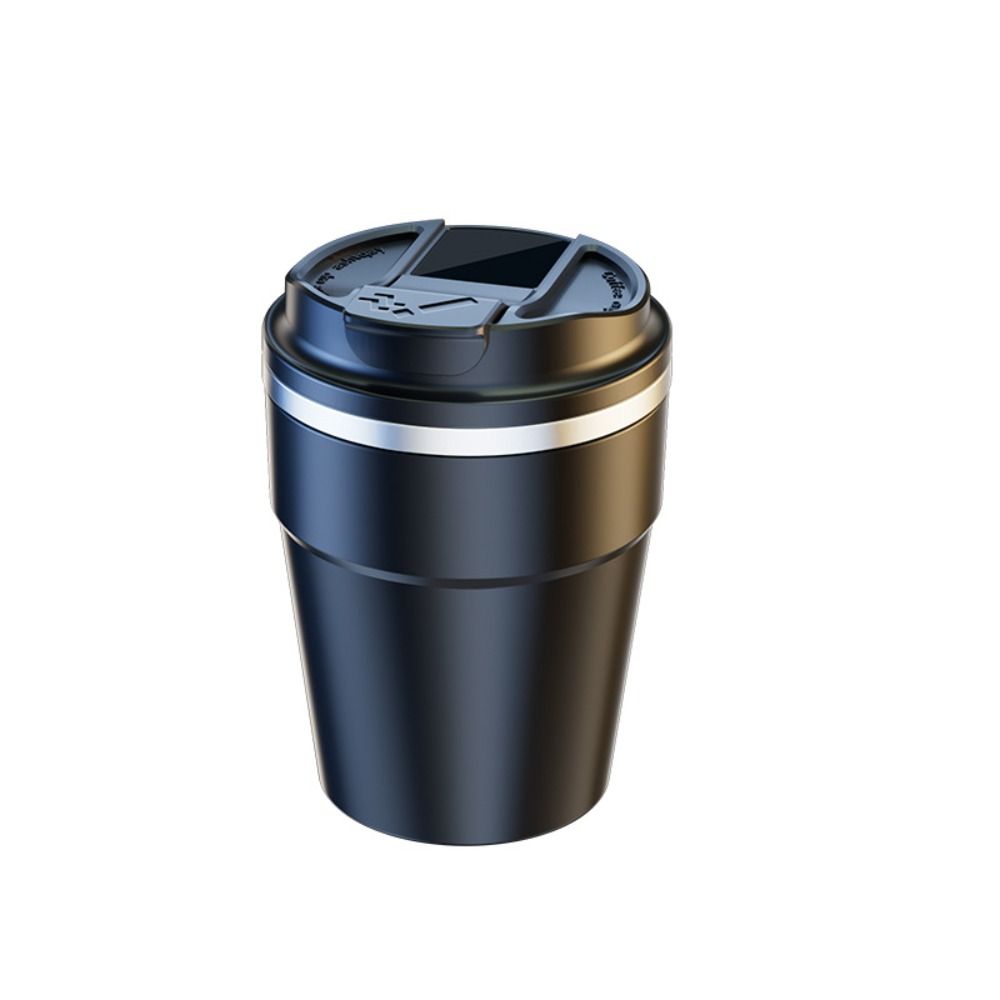 Heat Resistant Metal Liner Car Debris Storage Cup Portable Car Cup Long Distance Travel
