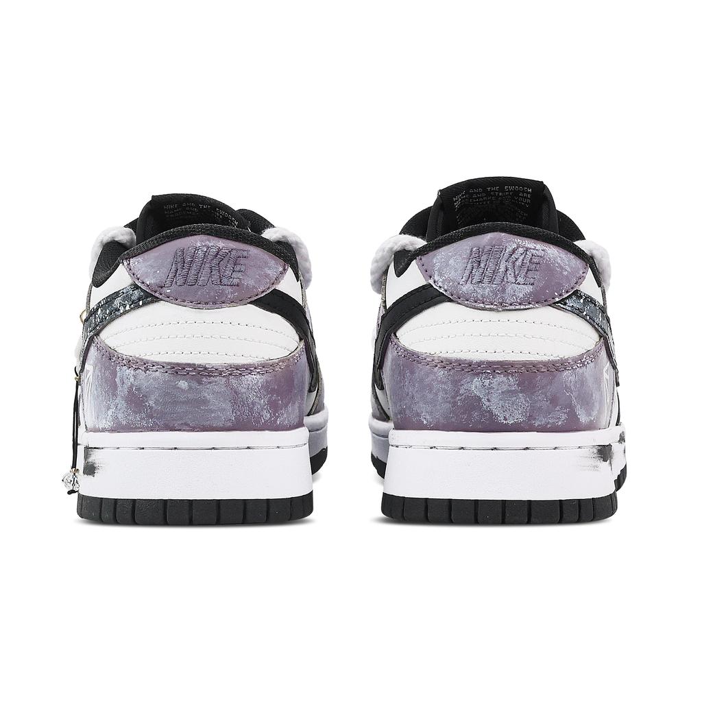 Nike Dunk Purple Paper Machine, Heart Box Leather Abrasion Resistant Low top Skateboard Shoes Unisex Purple DD1391-100(Team773--)