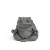 Een mollige Zen-kikker, een meditatiekikker, een 3D-geprint decoratief item, geschikt voor thuis en kantoor, een heel goed cadeau