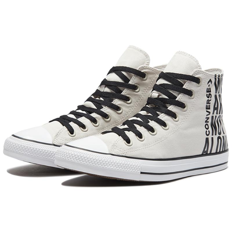 Converse Chuck Taylor All Star "We Are Not Alone" High-top Canvas Shoes Unisex Pure White